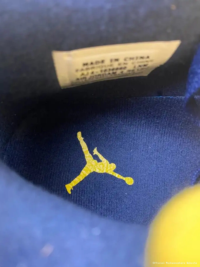 Official Maikesneakers Retro AJ4-1036660 (PE) Air Jordan Michigan 4 0412